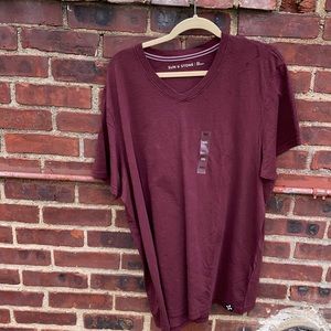 Brand new V-neck sun and stone tee-shirt, size XXL